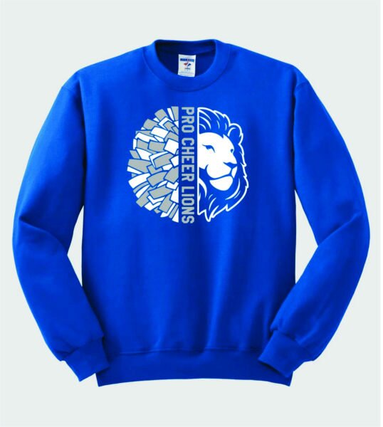 Pro Cheer Lions Crewneck Sweatshirt