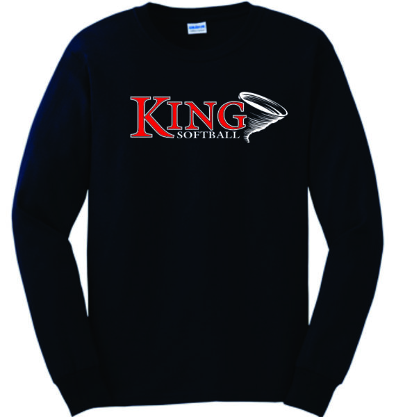 King Softball  Long Sleeve T-shirt