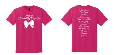 CBC Cheer Comp. Shirt