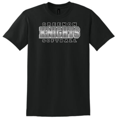 Greenon Knights Softball T-Shirt