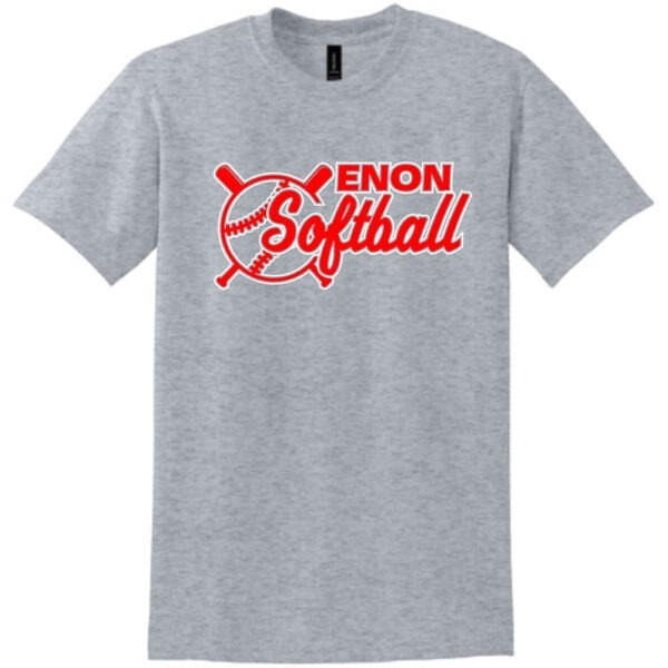 Enon Softball T-Shirt (GRAY)