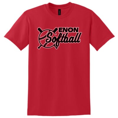 Enon Softball T-Shirt (RED)