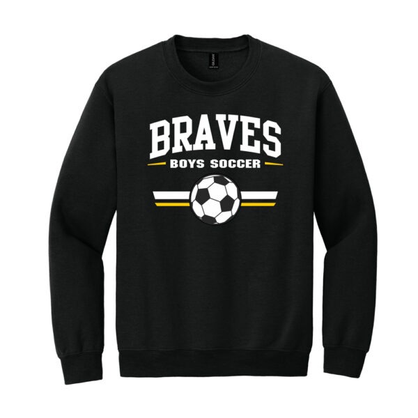 Braves Boys Soccer Crewneck