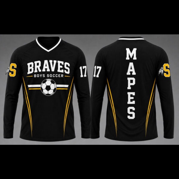 Braves Boys Soccer Practice Jersey